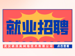 【就業招聘】武漢萌派瘋網絡技術有限公司·武漢新華就業招聘信息